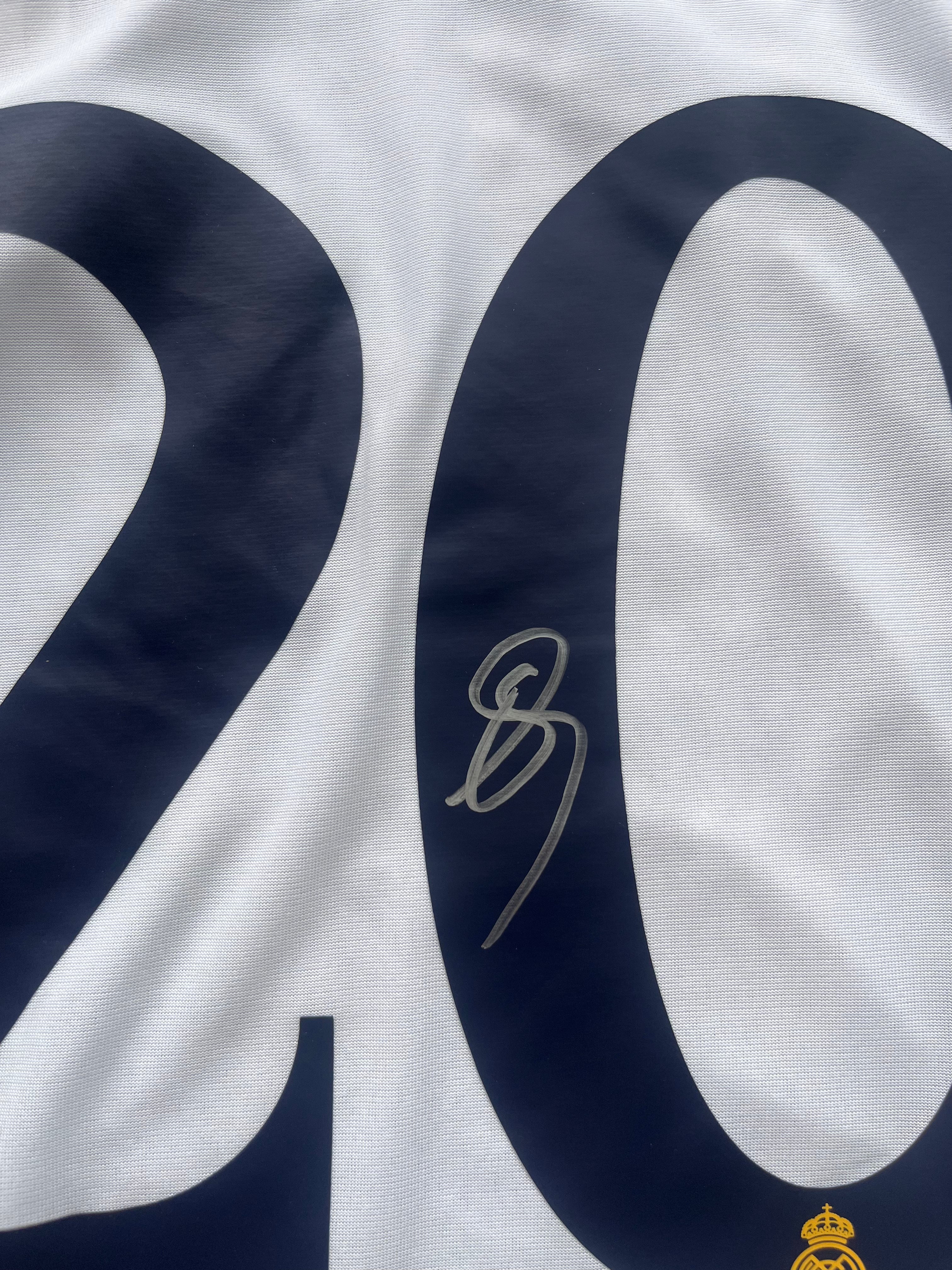 Signed Vini Jr Real Madrid 2023/2024 Shirt