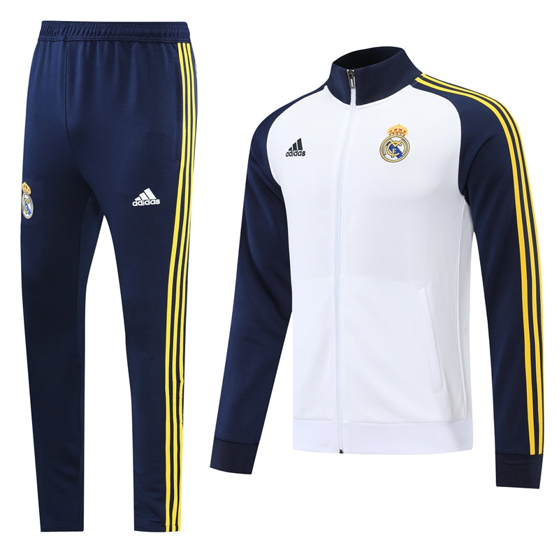 Real Madrid 2022/2023 Pre Match Tracksuit (White)