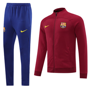 Barcelona 2022/2023 Pre Match Tracksuit (Red)