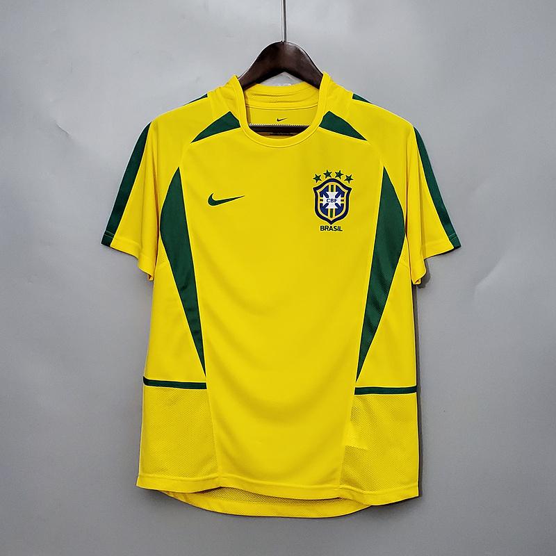 Brazil Home 2002 Retro Shirt