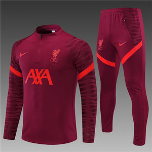 Liverpool 2021/2022 Training Tracksuit (Red)