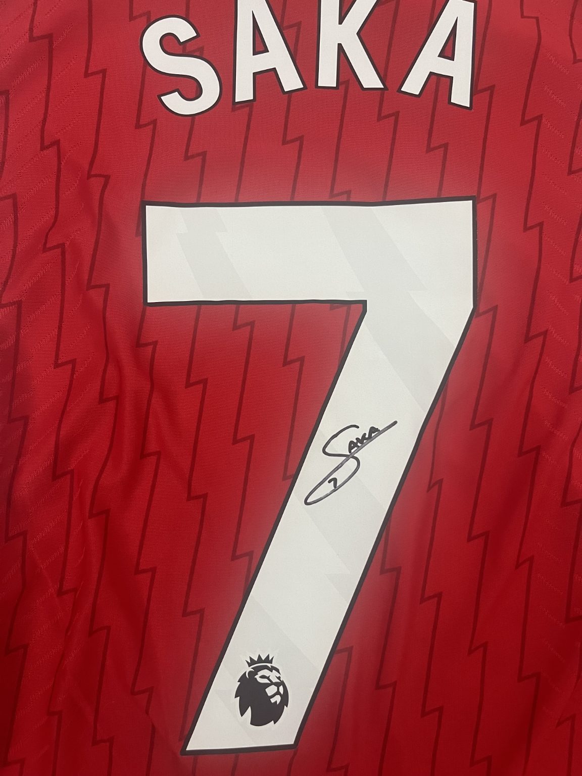 Signed Bukayo Saka Arsenal 2023/2024 Shirt