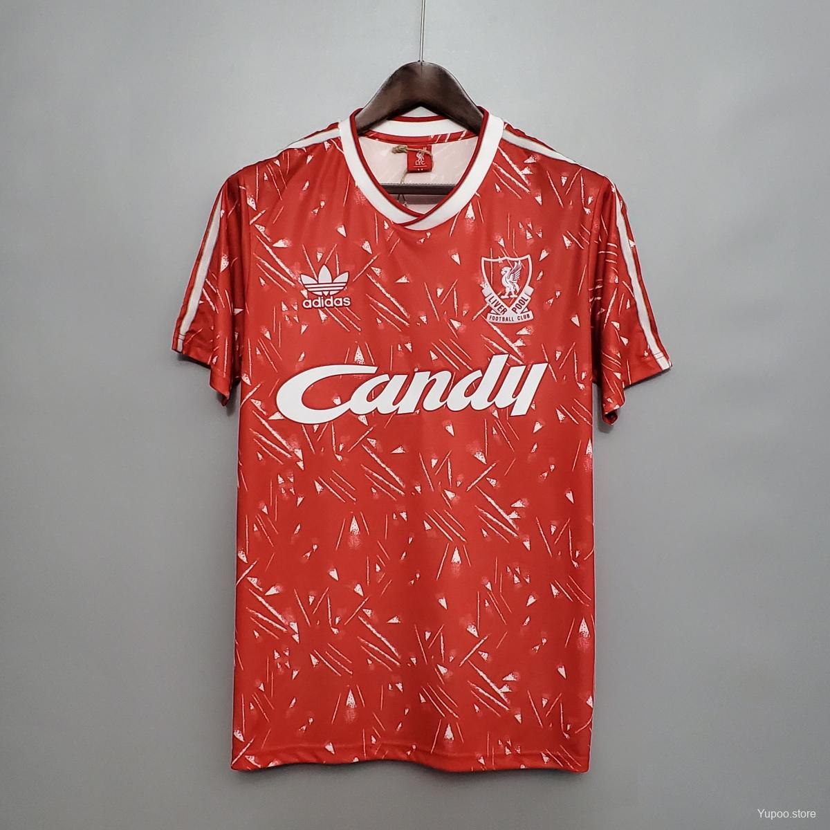 Liverpool Home 1989/1991 Retro Shirt