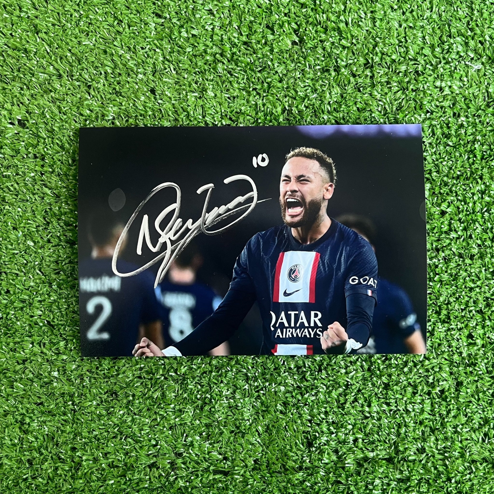 Signed Neymar PSG Photo