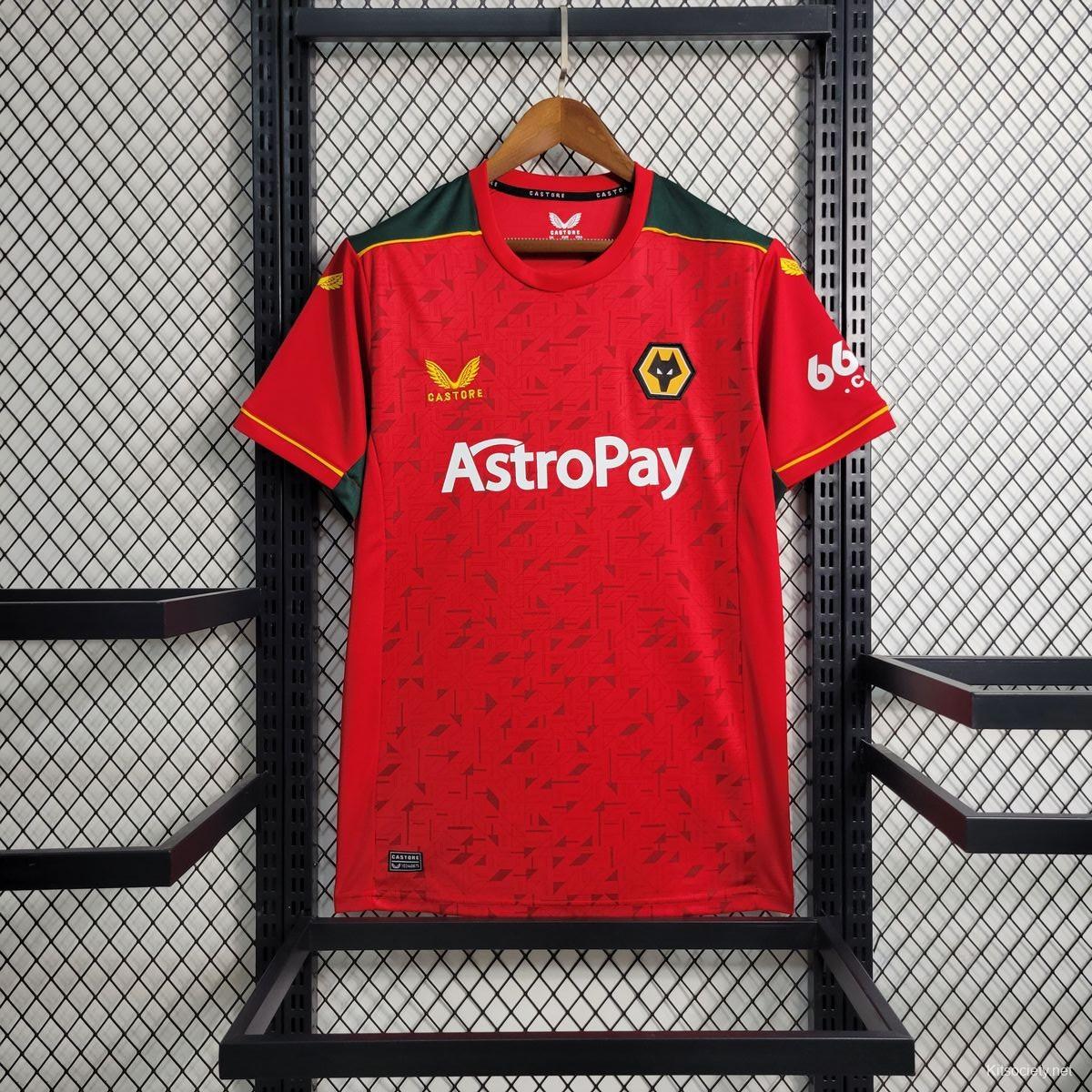 Wolves Away Shirt Fans Version 2023/2024