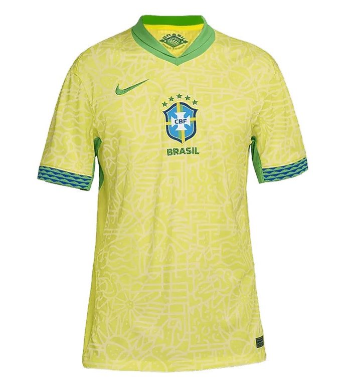 Brazil Home Shirt Copa America 2024