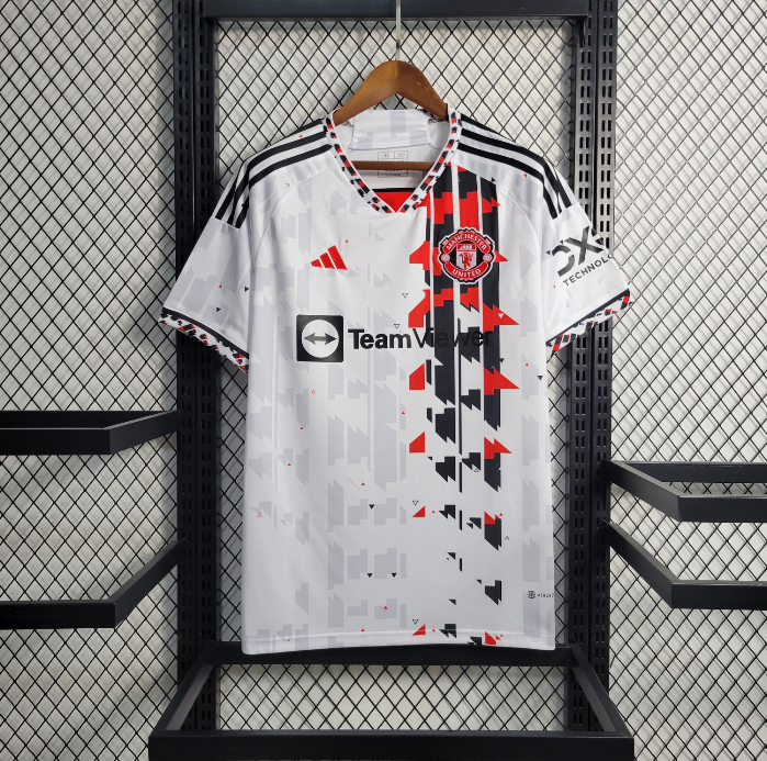 Manchester United White Special Edition Shirt Players Version