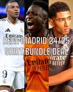 REAL MADRID 24/25 3 SHIRT BUNDLE DEAL