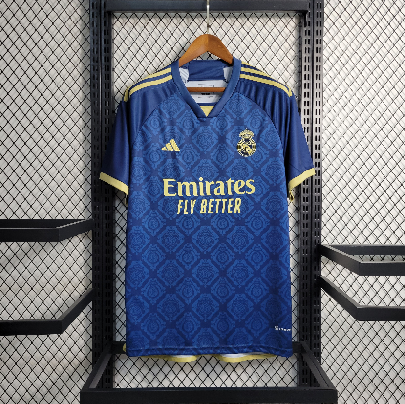 Real Madrid Blue Special Edition Shirt Players Version