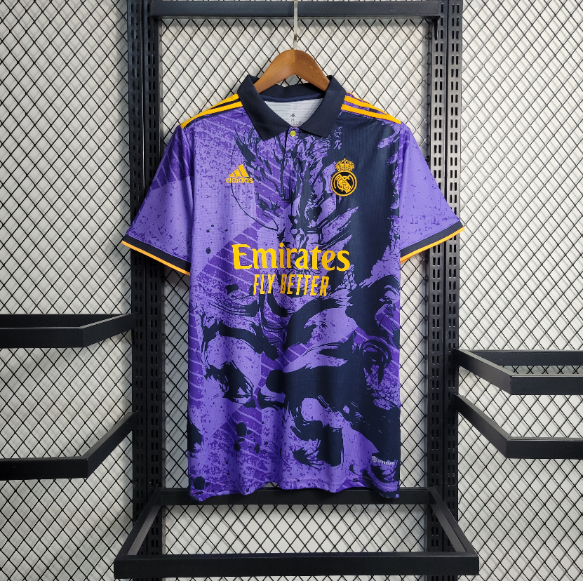 Real Madrid Purple Special Edition Shirt Players Version