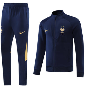 France 2022/2023 Pre Match Tracksuit (Blue)