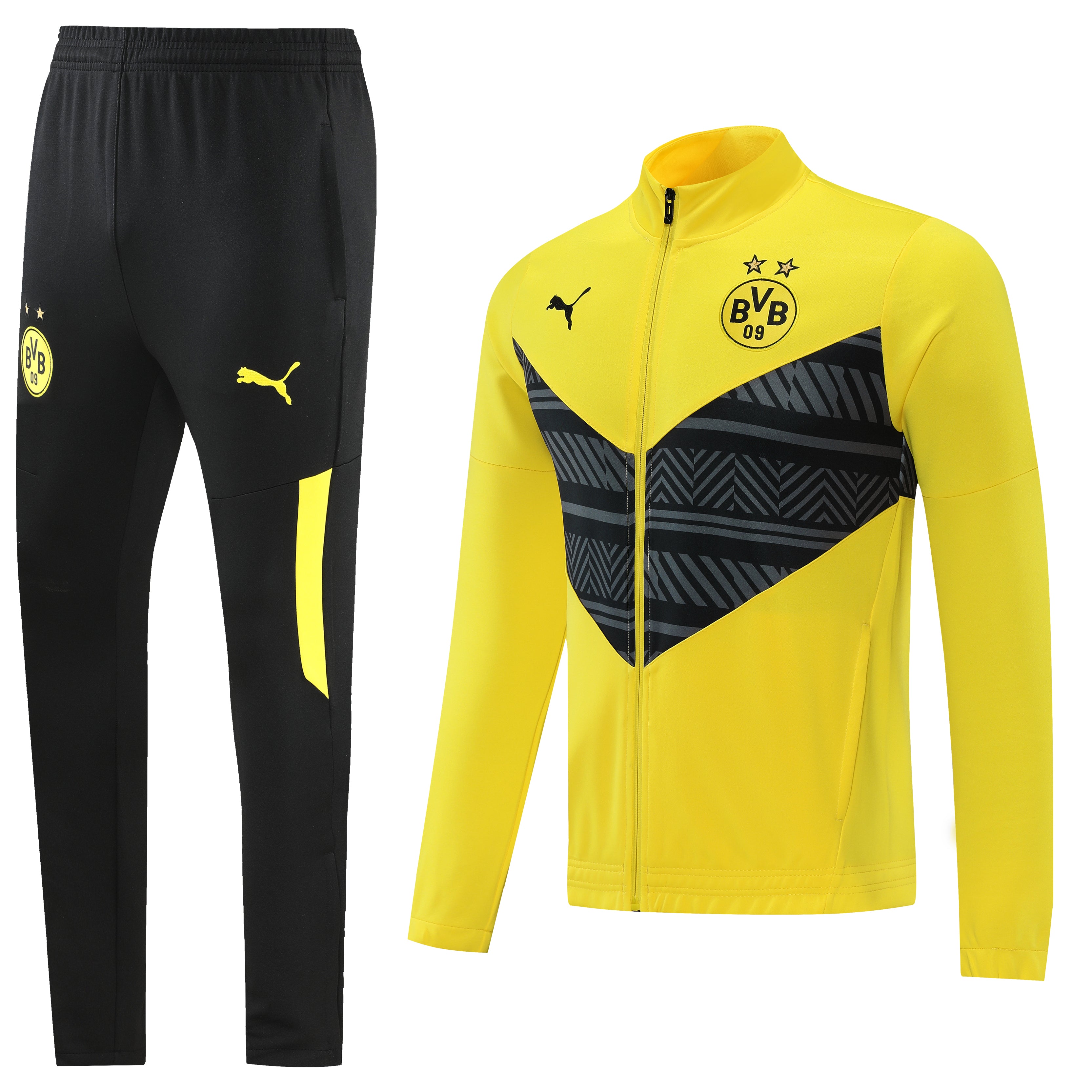 Dortmund 2022/2023 Pre Match Tracksuit (Yellow and Black)