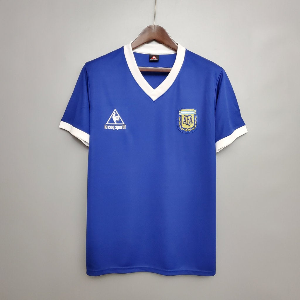 Argentina Away 1986 Retro Shirt