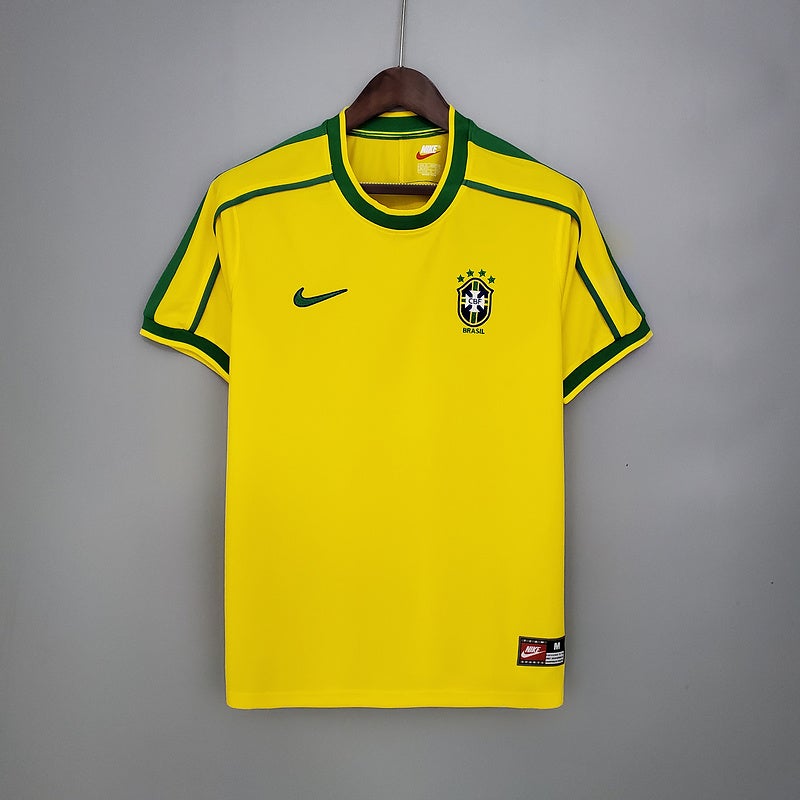 Brazil Home 1998 Retro Shirt