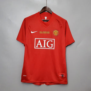 Manchester United Champions League Final 2008 Retro Shirt