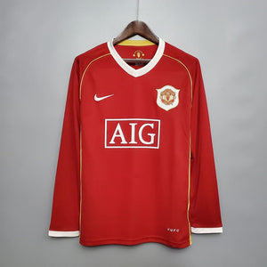 Manchester United Home 2006/2007 Long Sleeve Retro Shirt