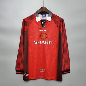 Manchester United Home 1996/1997 Long Sleeve Retro Shirt