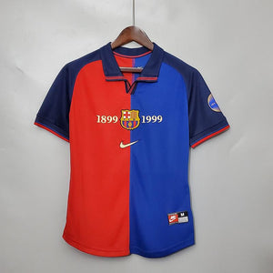 Barcelona Home 1999 100th Anniversary Retro Shirt