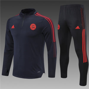 Bayern Munich 2021/2022 Training Tracksuit (Black)