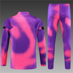 PSG 2021/2022 Training Tracksuit (Pink/Purple)