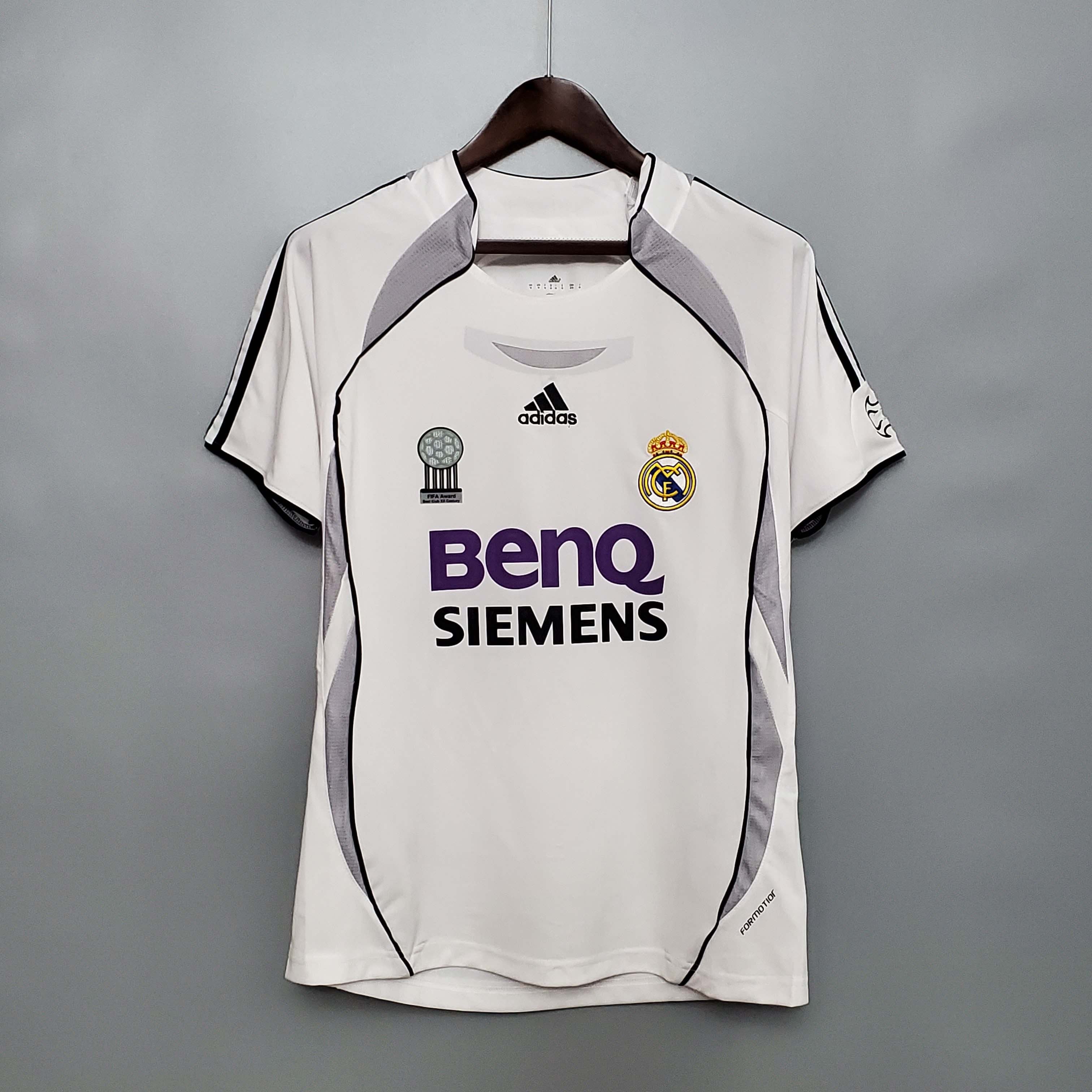 Real Madrid Home 2006/2007 Retro Shirt